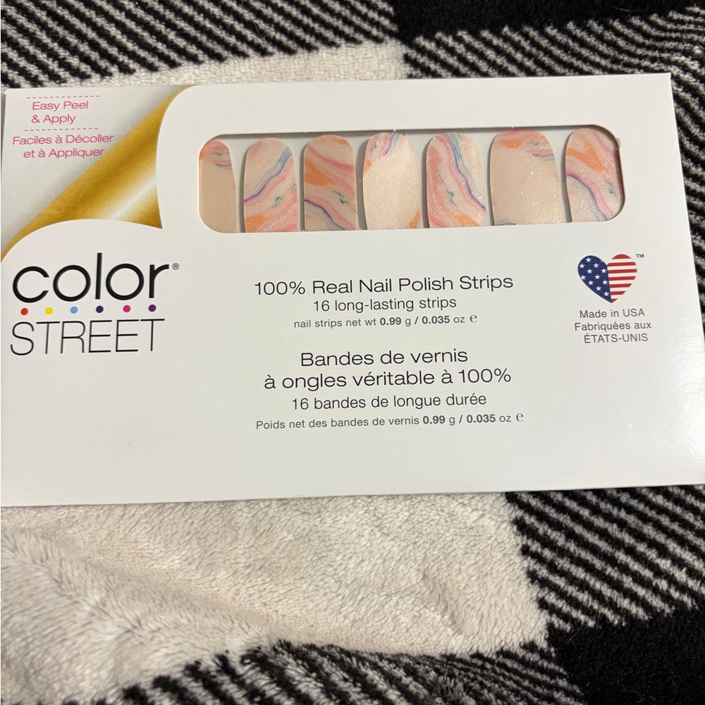 Color Street Marble Nail Polish Strips PERFECT CONFECTION